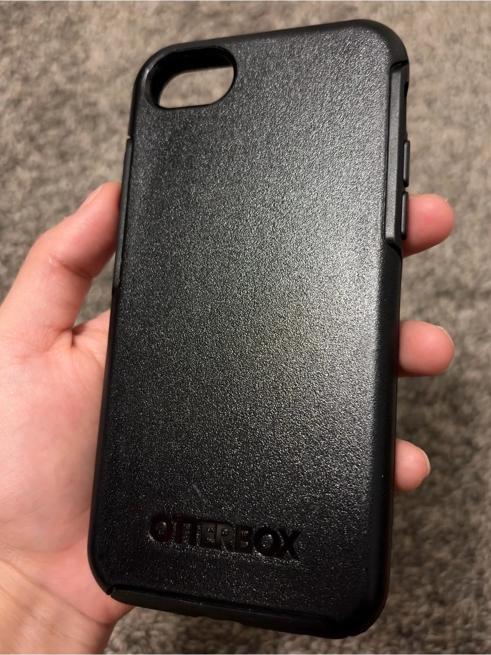 OtterBox Symmetry Series Black Protective Case for iPhone 7/8